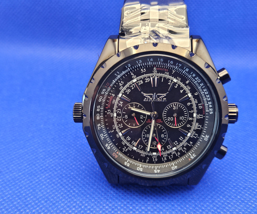 Jaragar Aviation-Style Automatic Pilot Watch (Model TM212)