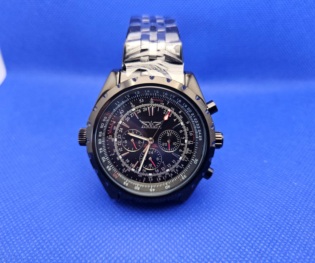 Jaragar Aviation-Style Automatic Pilot Watch (Model TM212)