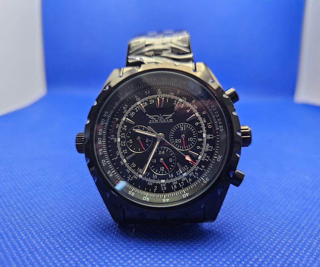 Jaragar Aviation-Style Automatic Pilot Watch (Model TM212)