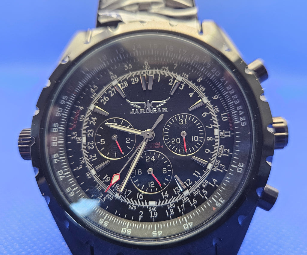 Jaragar Aviation-Style Automatic Pilot Watch (Model TM212)