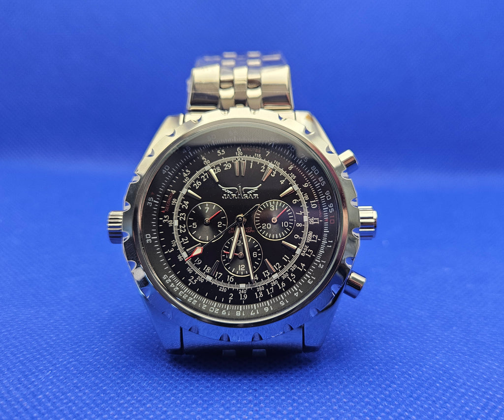 Jaragar Aviation-Style Automatic Pilot Watch (Model TM212)