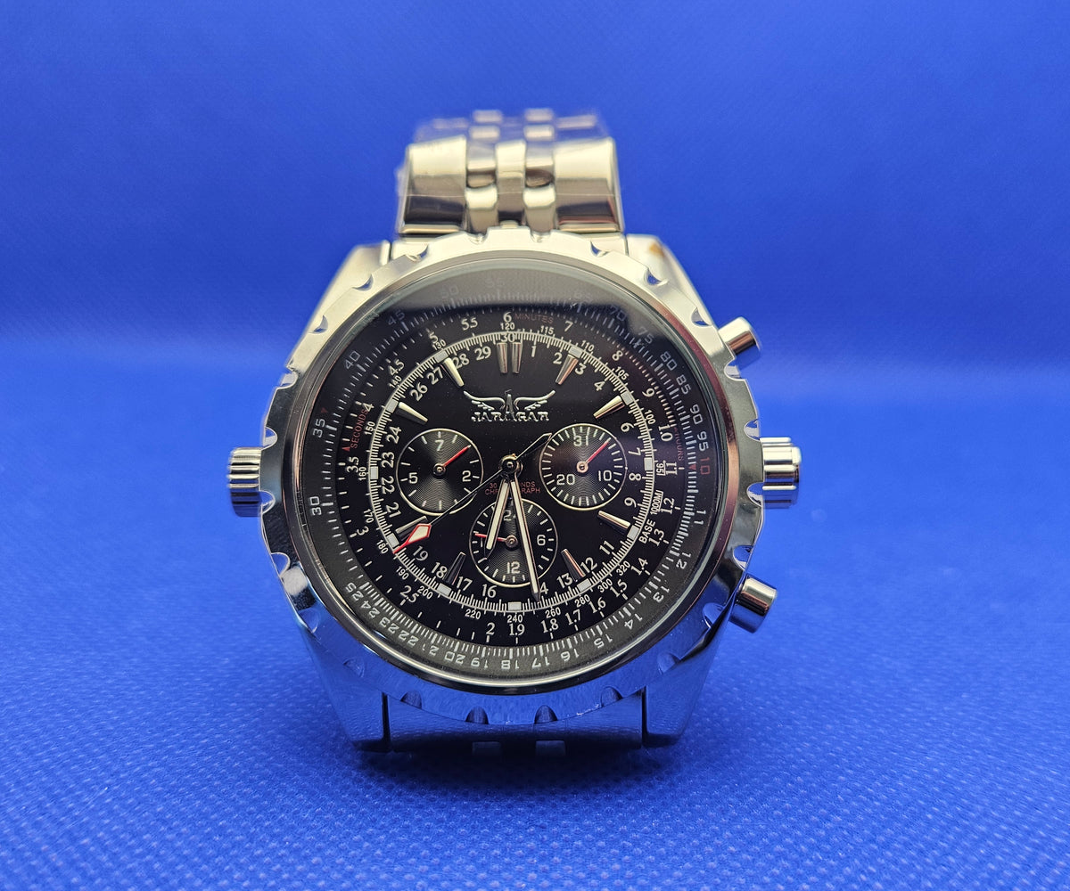 Jaragar Aviation-Style Automatic Pilot Watch (Model TM212)