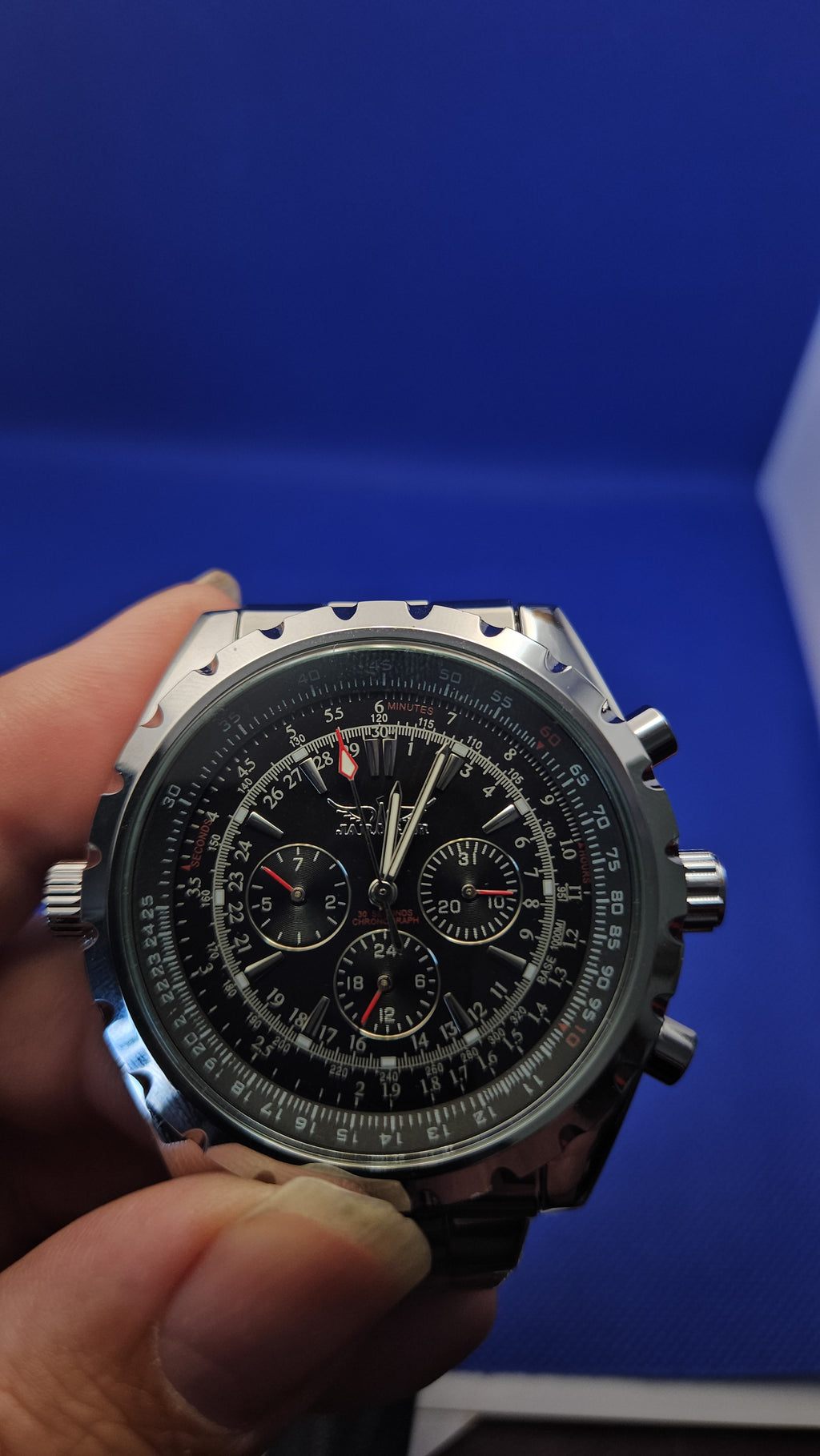 Jaragar Aviation-Style Automatic Pilot Watch (Model TM212)