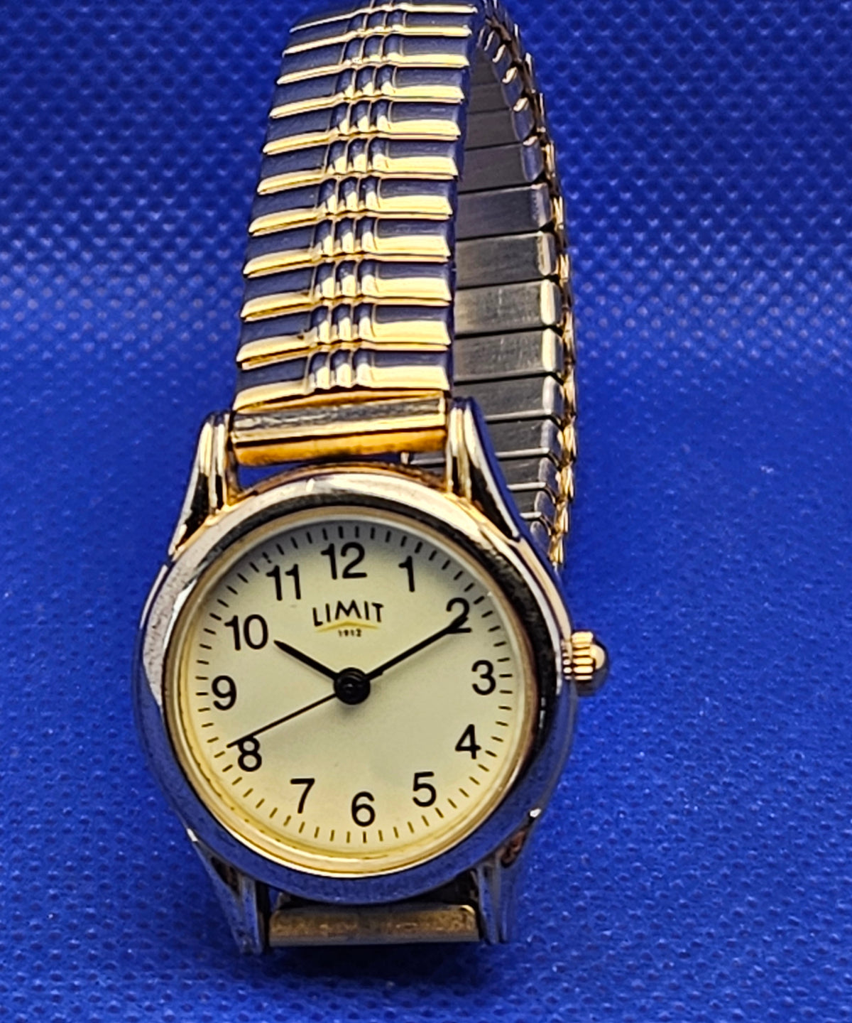 Limit 1912 — Two-Tone Easy-Read Quartz Watch with Full-Lume Glow Dial