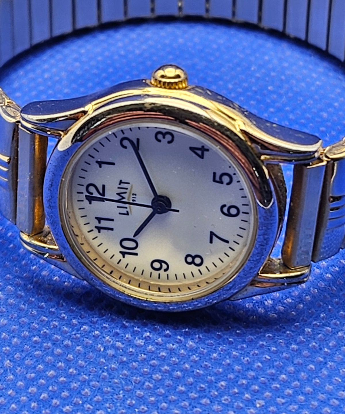 Limit 1912 — Two-Tone Easy-Read Quartz Watch with Full-Lume Glow Dial