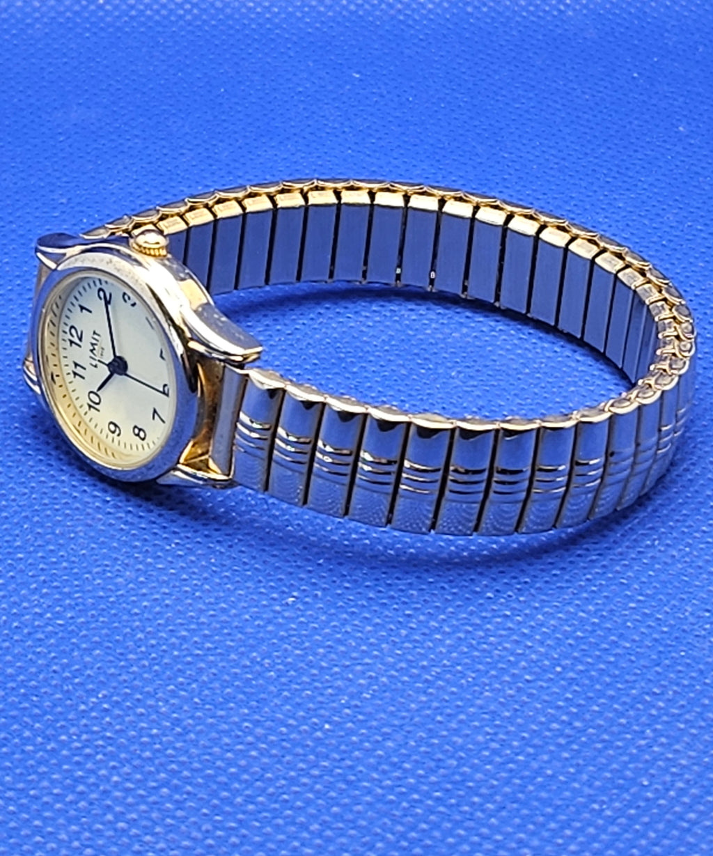 Limit 1912 — Two-Tone Easy-Read Quartz Watch with Full-Lume Glow Dial