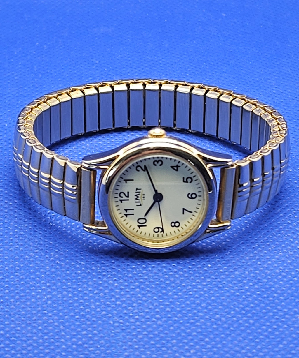 Limit 1912 — Two-Tone Easy-Read Quartz Watch with Full-Lume Glow Dial