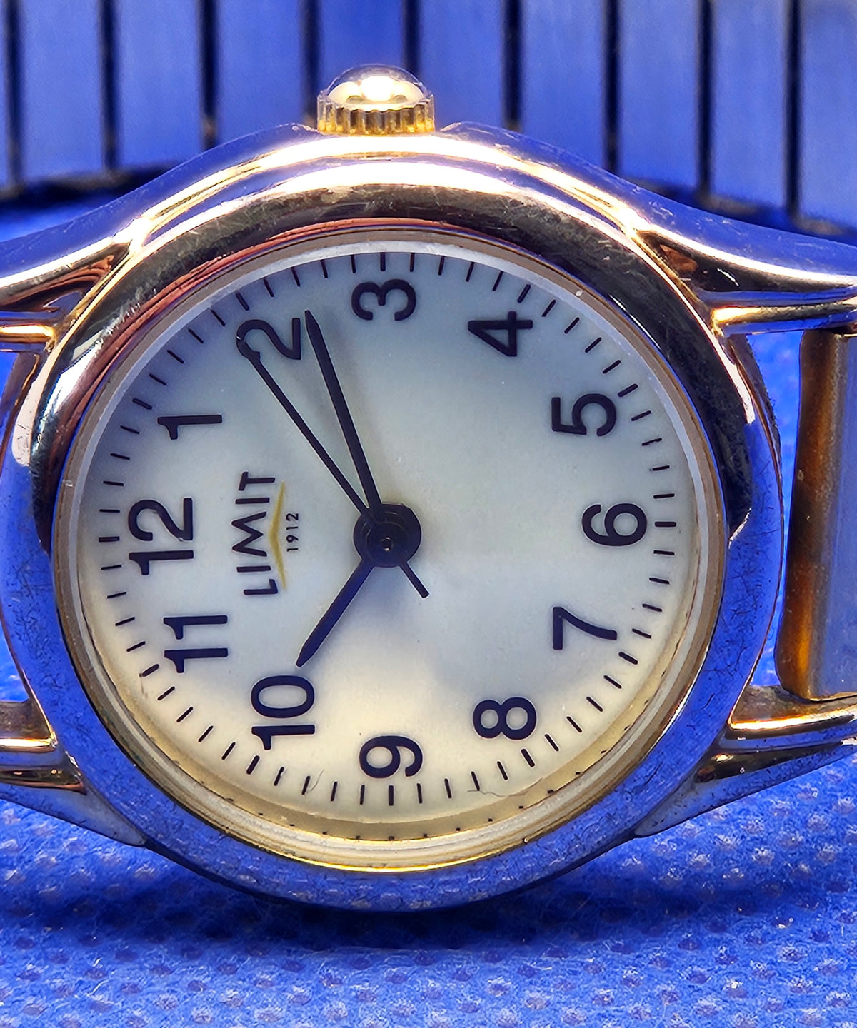 Limit 1912 — Two-Tone Easy-Read Quartz Watch with Full-Lume Glow Dial