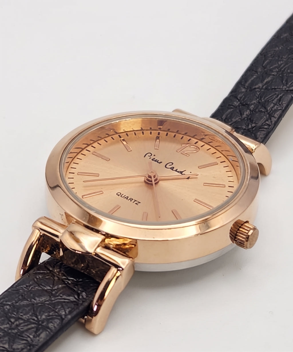 Pierre Cardin Paris — Classic Champagne Dial Ladies Quartz Watch