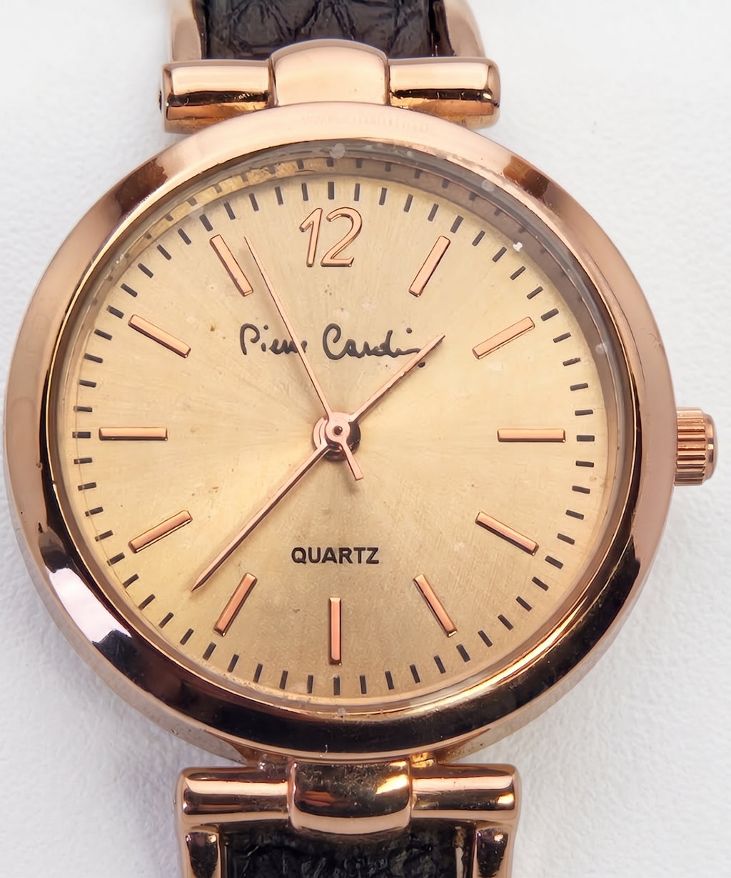 Pierre Cardin Paris — Classic Champagne Dial Ladies Quartz Watch